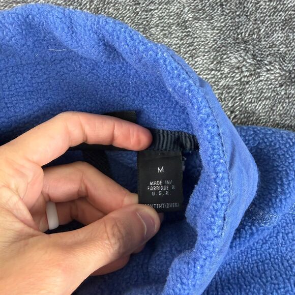 Vtg 90's Patagonia Synchilla Periwinkle Full Zip Jacket Fleece Pockets M *Read - Picture 4 of 15